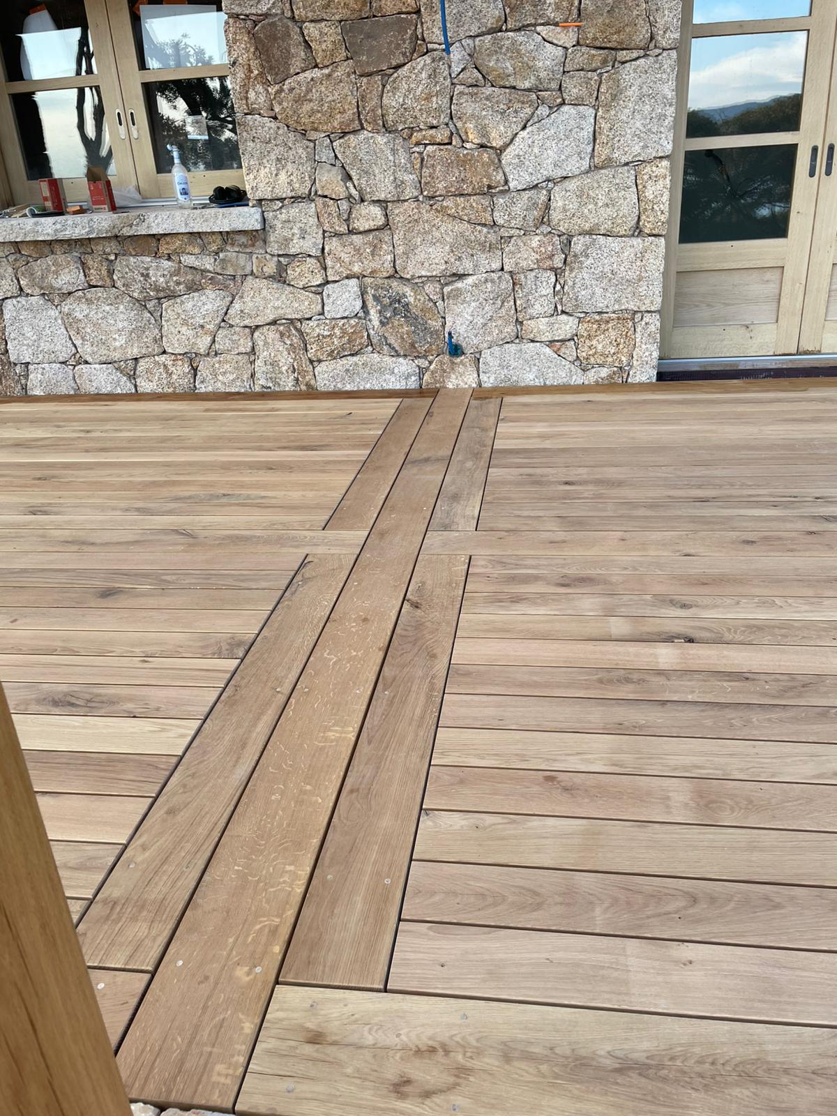Pergola in Eiche — Dachterrasse von Johannes Westermeier, Zimmerei-Ökobau Rosenheim (Bild 4 von 10)